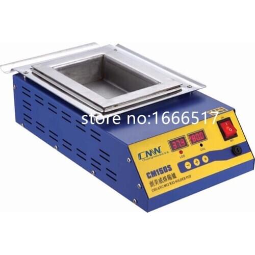 Digital Preheating Soldering Pot / Preheat Station Square Tin Pot 900W CM-150s high quality ne