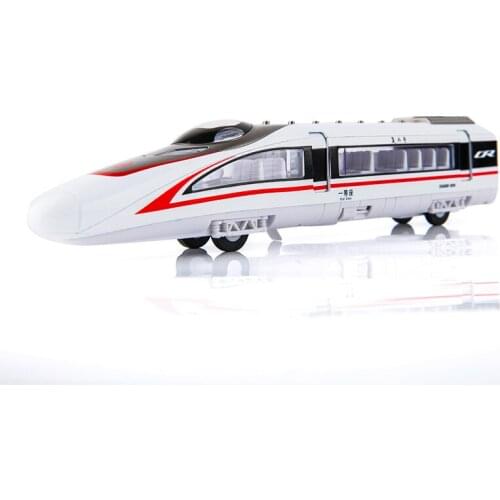 Childrens Alloy Fuxing High Speed Rail Train Toy Model Simulation EMU Harmony Boy Track Toy toys for kids 3 to 18 years old