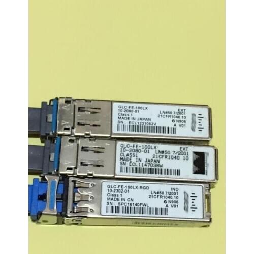 GLC-FE-100LX 10-2080-01 SFP optical module, original as photo