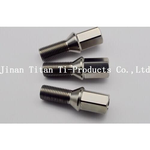 Automoble Gr5 titanium wheel bolt for Audi VW Peugeot Citroen