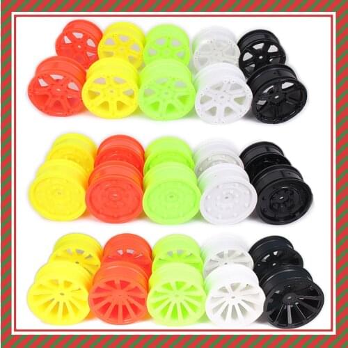 6 10 Spoke Wheel Rim w/o Tire Tyre For Rc Car Scale 1/10 On Road Racing Crawler Drift Car HSP Himoto HPI Traxxas Redcat Drifting