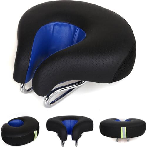 Five colors Noseless Bicycle Saddle Mountain Bike Thickened Super Soft Cushion Armless Bicycle Magic Cushion