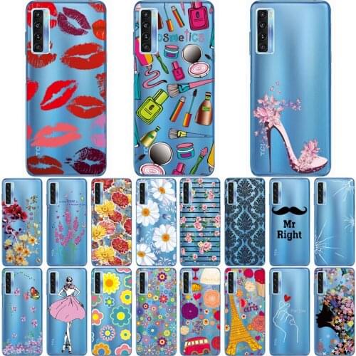 For TCL 20S Silicone Bags Clear Soft TPU Phone Case For TCL 20 SE Protector case for TCL 20 Pro Funda Coque