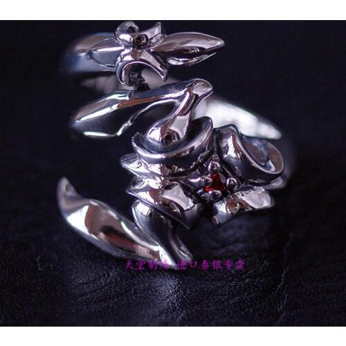 Thailand jewelry Boy rings Scorpion Thai Silver Ring