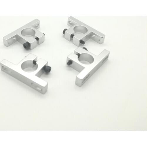 4pcs T Aluminium Alloy Pipe Clamp Motor Mount for Quad&HexaCopter 12mm / 14mm Carbon fiber tube