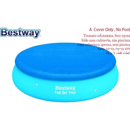 58032 Bestway 244cm PE Pool Cover/Dust cover/Rain Cover for Swimming Pool/shade cloth/Anti-dust Pool Lid,only the Cover B31