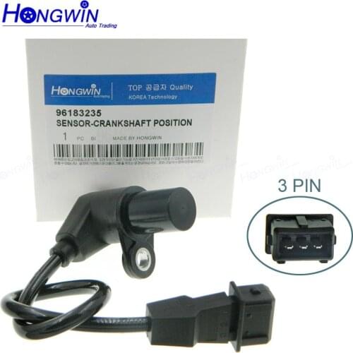 96183235 Crankshaft Position Sensor Fits Daewoo Nubira Saloon Lanos 1997-2003 1953272, 550170, 18925, EPS118, 7517234,9618 3235