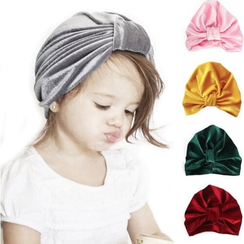 HIBISCUSARA Turban Hats For Babies