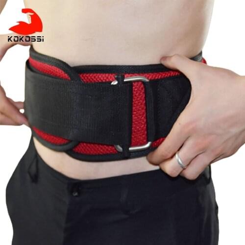 KoKossi Waist Protection Fitness Weightlifting Belt Barbell Dumbbel Training Back Support Gym Squat Powerlifting Waist Brace