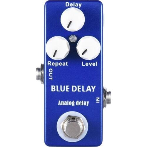 Mosky Deep Blue Delay Mini Guitar Effect Pedal True Bypass