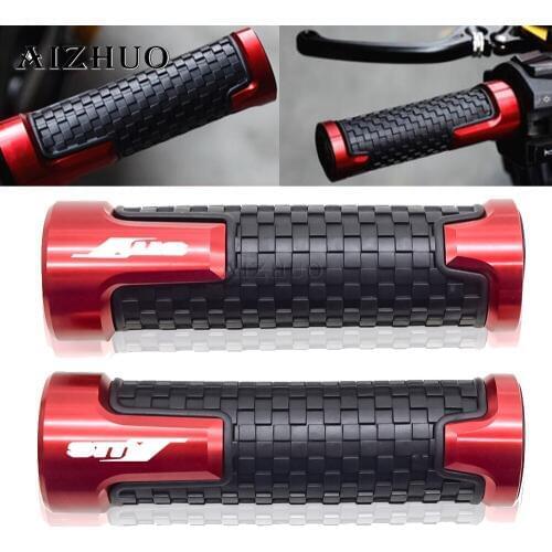 7/8"22mm Motorcycle Accessories Handlebar Grips Handle Bar Hand Bar Motorbike For 990 SMT 990SMT 2009-2013 2012 2011 2010