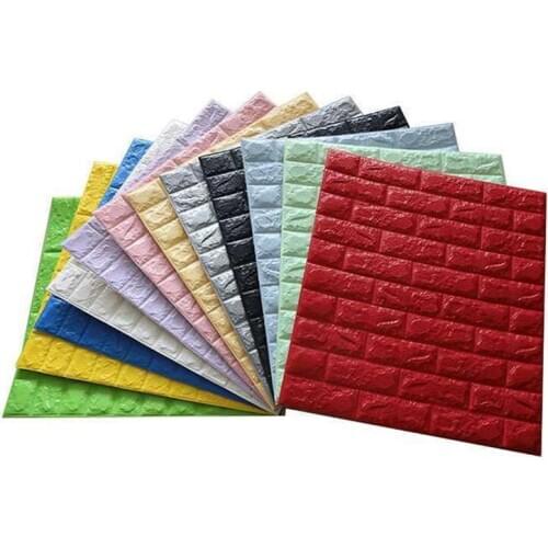 White Brick 3D Wall Panels Peel And Stick Wallpaper For Living Room Bedroom Background Wall Decoration