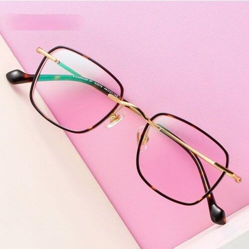 The new spectacle frames stylish minimalist full frame features a degree myopia spectacle glasses frame men blue light glasses