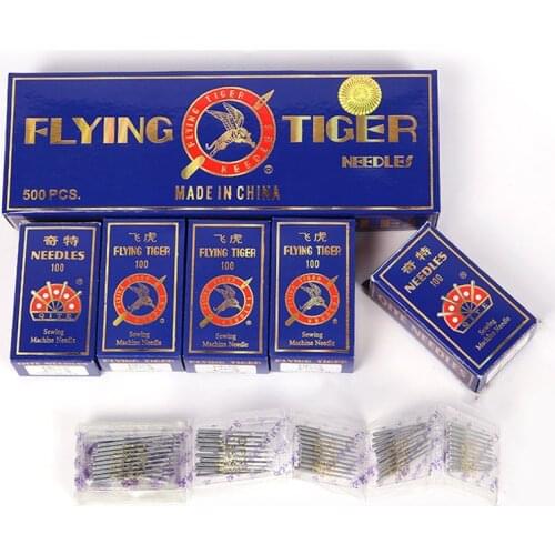Wholesale FLYING TIGER HA Sewing Needles 100/200/500PCS Household Sewing Machine Accessories for SINGER FANGHUA Janome Brother