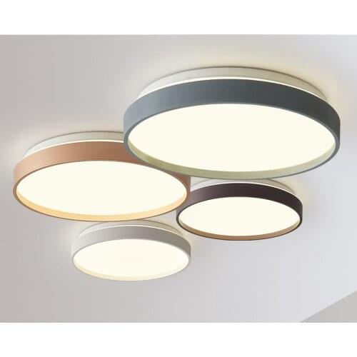 Nordic Modern Led Ceiling Linght For Bathroom Balcony Aisle Acrylic Circle Minimalist Decoration Creative Lighting Luminaire