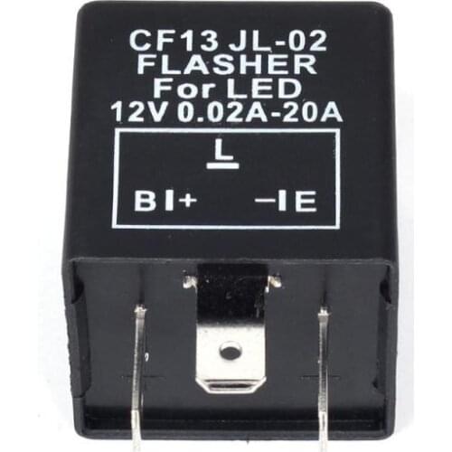 Switches Waterproof 12V 3 Pin CF13 JL-02 Flasher Blinker Relay For Car Turn Signal LED Interior Parts Auto Replacement Parts