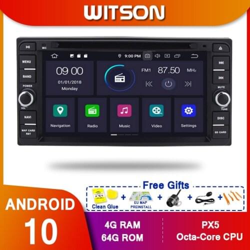WITSON Android 10.0 Octa core(eight core) Car Dvd GPS Player FOR TOYOTA COROLLA 2000-2006 4G RAM 32G ROM IPS TOUCH SCREEN