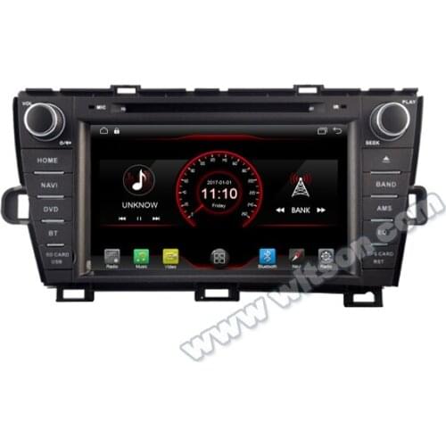 8" Android 10 OS Car DVD Multimedia GPS Radio for Toyota Prius 2009-2013 (Left Hand Drive) with 128GB External HDD Support