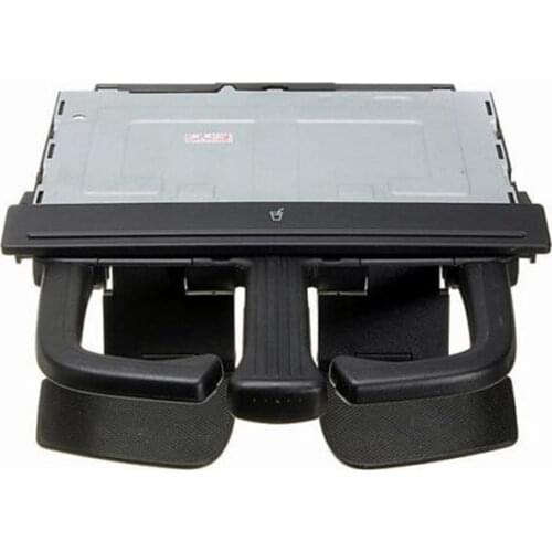 8P0 885 995 B 1J0 858 601D Black Folding Cup Drink Holder Stretch Dash Cup Holder for Audi A6 VW Bora Golf Jetta 4G8863289A4PK