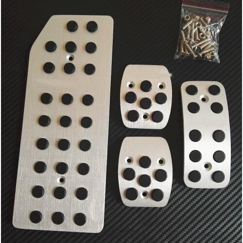 TTCR-II Car Accessories For Suzuki Vitara AT/MT Auto Manual Accelerator Brake Clutch Gear Pedal Pedales Stickers Styling Pads