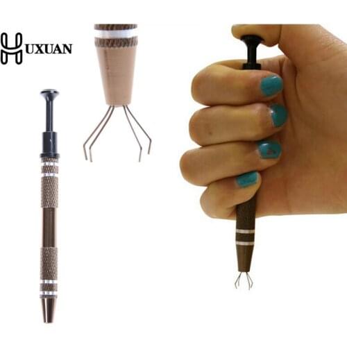 Four Claw Hold Tightly Elec cian Hand Tools Set Parts Gripper Pick Up Tools For Catcher IC Chip Component Metal Grabber