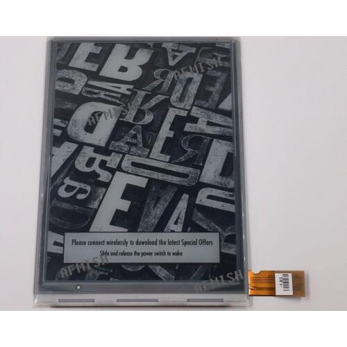 ED060SCE NEW original 6 inch eink LCD Display screen for NOOK2 SONY PRS-T2 SONY PRS-T1 ebook readers free shipping