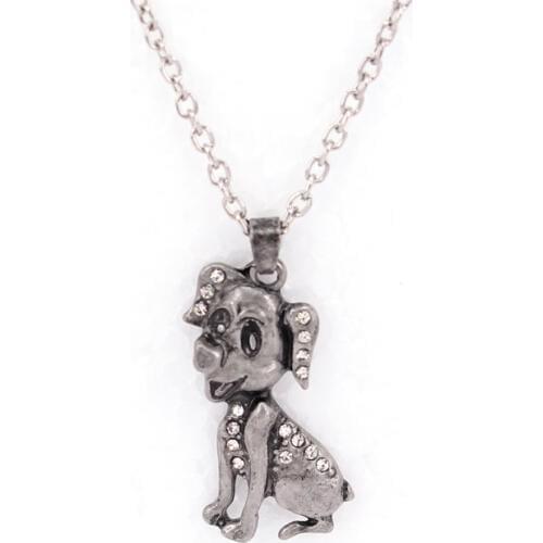 Hzew cute dog pendant necklace