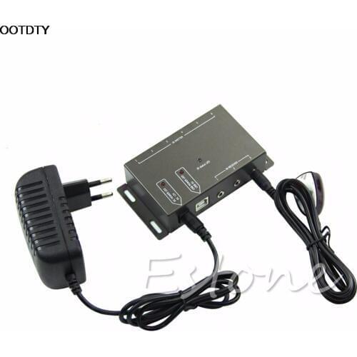 IR Remote Extender 8 Emitters 1 Receiver Infrared Repeater System Kit EU #L060# new hot