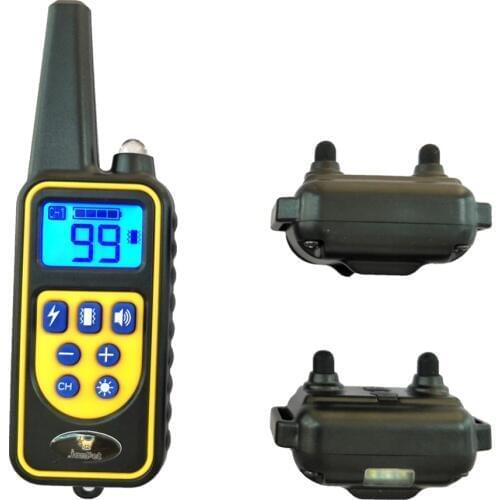 JANPET 800 Yards Remote Dog Training Collar Medium/Large Dog Remote Trainer Waterproof Electric Dog Shock Collars