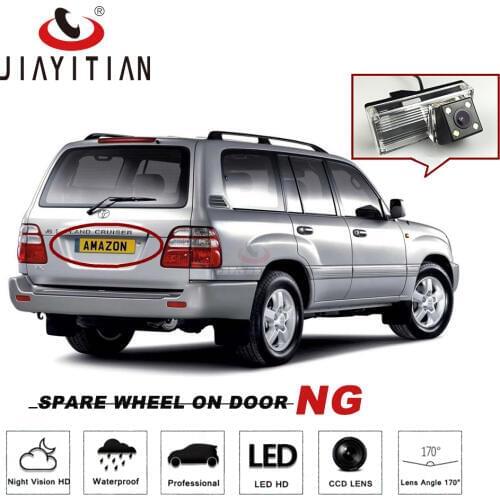 JIAYITIAN Rear View Camera For Toyota-Land-Cruise/HD CCD Reverse Camera / License Plate OEM/Night Vision/Waterproof