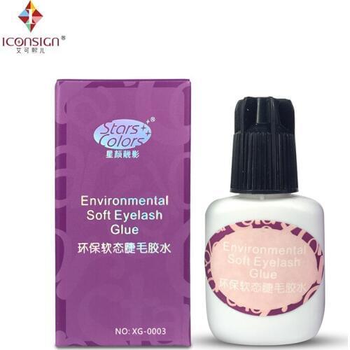 15ml Eyelash Glue High Quality Environmental No Odor No Sensitive to skin Black False Lashes Glue 6 seconds Fast dry