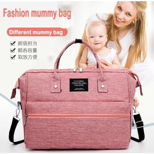 Fashion Mummy Maternity Nappy Bag Multifunction Baby Travel Stroller Diaper Bag For Mommy Backpack Moms Handbag Changing Bag