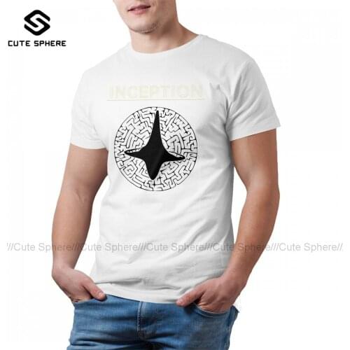 Inception Totem Tshirt Fun 100 Cotton Short-Sleeve T Shirt Printed Classic Tee Shirt Mens 3xl