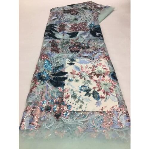 African lace fabric 2021 high quality Guipure lace fabric Latest French Cord lace fabric yellow for Wedding 5 Yards