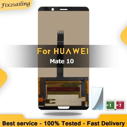 New Good LCD For Huawei Mate 10 ALP-AL00 ALP-L09 ALP-L29 Display Touch Screen Digitizer Assembly Replacement Parts With/No Frame