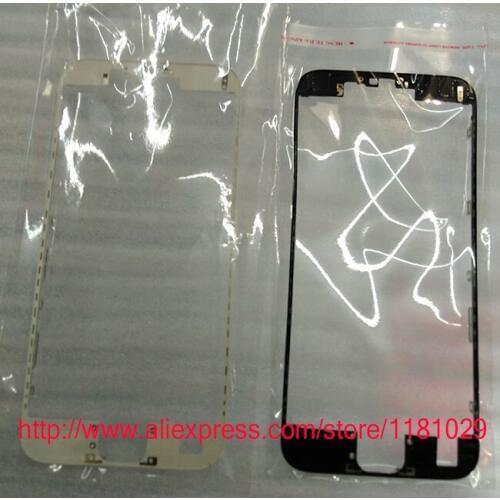 Wholesale 50pcs/lot Front Bezel with hot glue for iPhone 6S 6GS 4.7 inch LCD Middle Frame Housing Parts Chrome Screen Holder