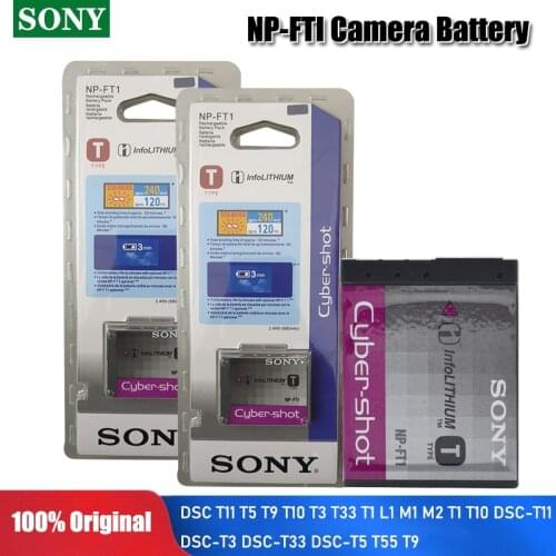 Original Sony NP-FT1 NP FT1 Camera Battery For Sony DSC T11 T5 T9 T10 T3 T33 T1 L1 M1 M2 T1 T10 DSC-T11 DSC-T3 DSC-T33 T5 T55 T9