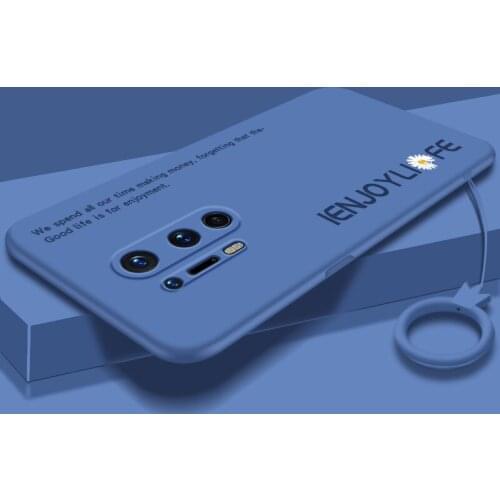 Silicone For Oneplus8 Pro Case Shock-Proof For One Plus 8 1+8 oneplus 7 8 Pro Protective Shell Cover Cases Matte Words Painting