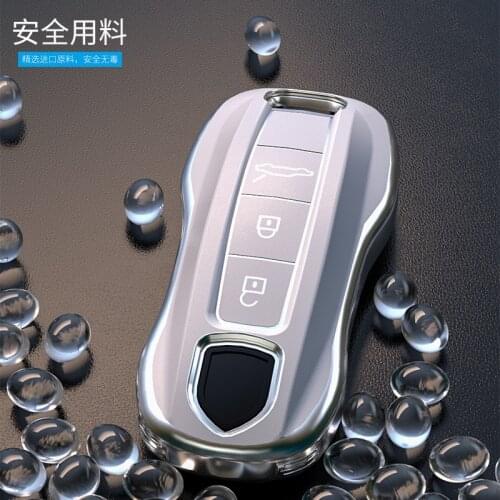 Smart remote key car key case cover for porsche panamera macan boxster cayenne 971 911 718