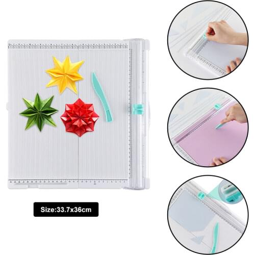 Paper Trimmer Scoring Board For Cover Of Book Gift Box And Photo Measuring Tool Scoreboard Scrapbooking For Envelopes Folder