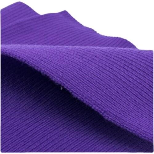 Thicken 2*1 Down Jacket Neckline Cuff Lower Hem Cotton Knit Cloth Rib So Clothing Fabric