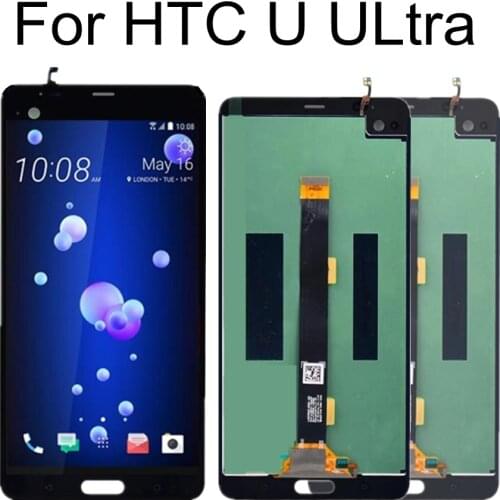 5.7" LCD For HTC U ULtra LCD Screen Display Touch Panel Digitizer Assembly Screen For HTC U Ultra Lcd Display