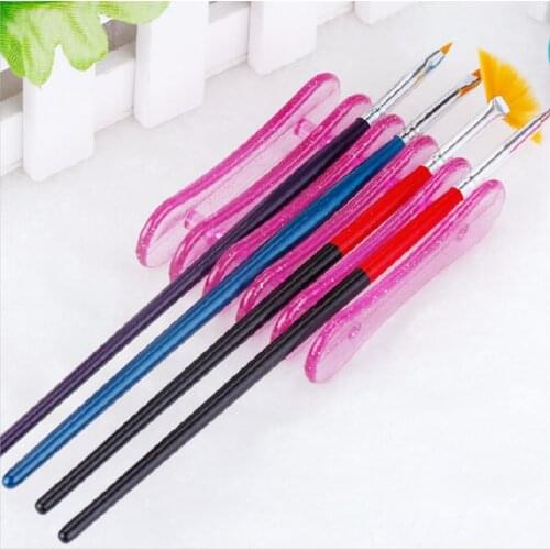 1 Pair Silicone Nail Toe Separators Reusable Separator for UV Gel Acrylic Nail Tool