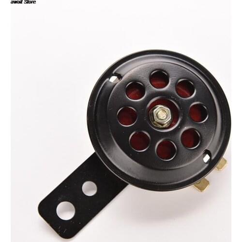 1pc 12V Pure Copper Coils General Iron Motorcycle Scooter Bell Waterproof Electric Bike Horn Electrombile Loud Bell Trumpet