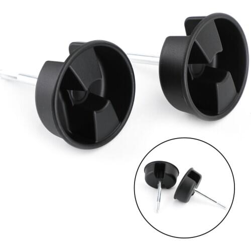 Areyourshop 2pcs Fits For Jeep Wrangler 2007-2017 Hardtop Freedom Top Mounting Knob Screws Car Auto Accessories Pa