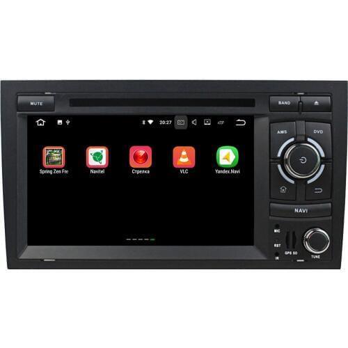 6 Core 7" Android 10.0 PX6 Car Radio For Audi A4 2002-2008 Car Multimedia Player Audio 4+64GB Stereo 2 Din DVD Player DSP GPS