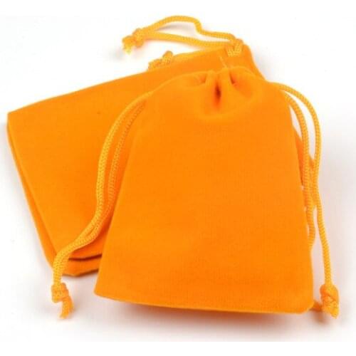 Hot Sale 100 Pcs 7x9cm/9x12cm Jewelry Casket Bags Velvet Drawstring Pouch Bag/jewelry Bags,christmas/wedding Bag Drop shipping