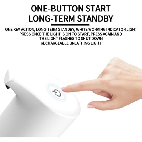 Touchless Automatic Soap Dispenser USB Charging Smart Foam Machine Infrared Sensor Foam Soap Dispenser Hand Sanitizer