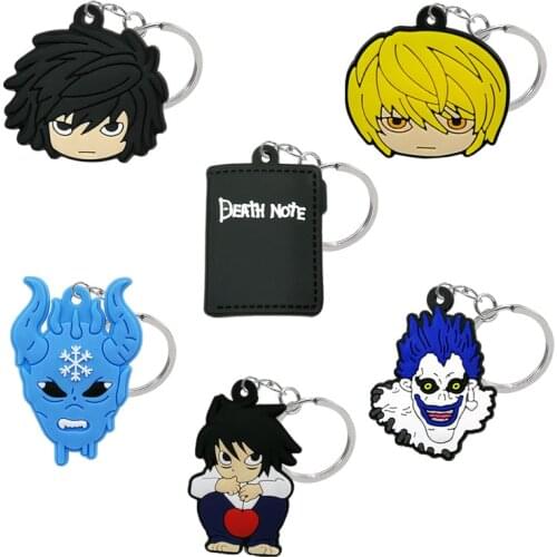 2-4pcs PVC Key Chains Cartoon Figure Key Ring Anime Keychain Children Key Holder Kid Toy Pendant Fashion Jewelry