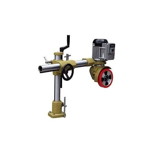 Woodworking 380v one roller feeding machine power feeder bracket +frequency conversion Curved wood power feeder